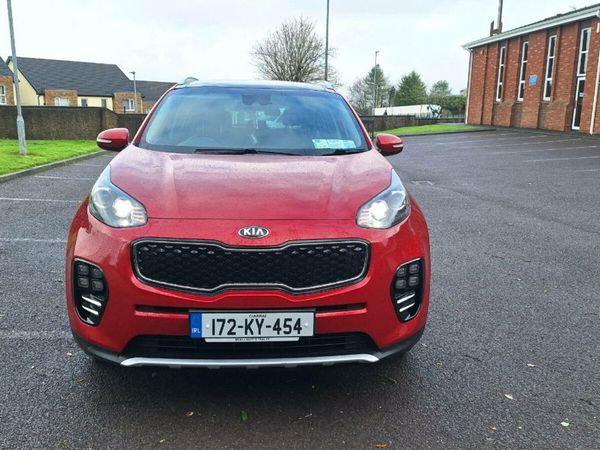 Kia Sportage SUV, Diesel, 2017, Red
