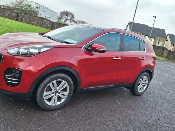 Kia Sportage SUV, Diesel, 2017, Red