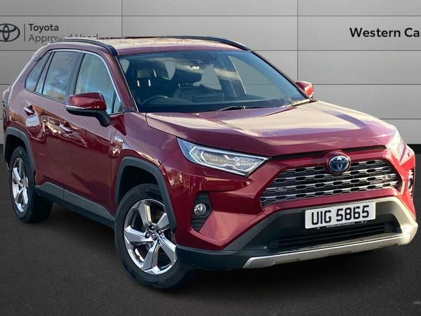 Toyota RAV4 SUV, Petrol Hybrid, 2019, Red