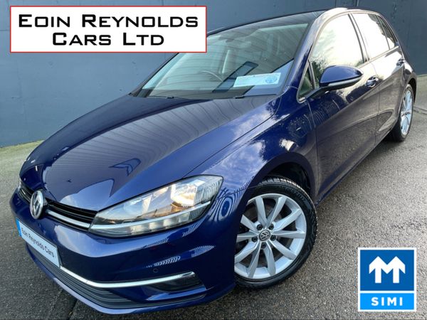 Volkswagen Golf Hatchback, Diesel, 2019, Blue