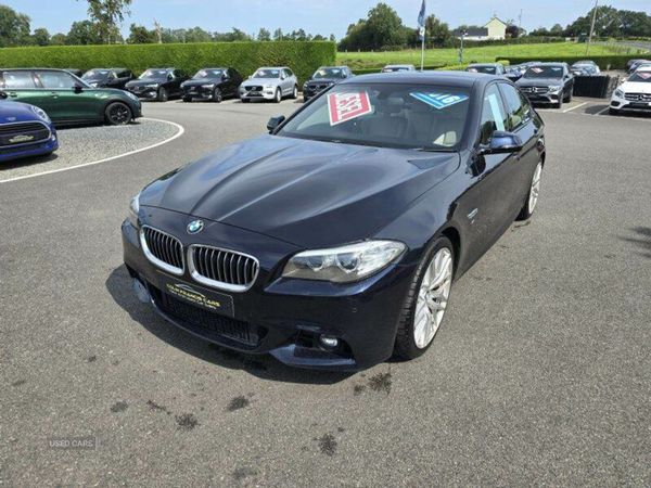 BMW 5-Series Saloon, Diesel, 2016, Black