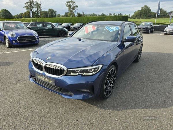 BMW 3-Series Estate, Diesel, 2021, Blue