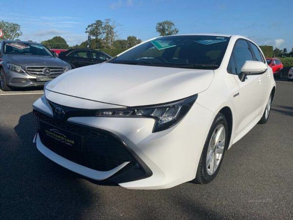 Toyota Corolla Hatchback, Petrol Hybrid, 2021, White