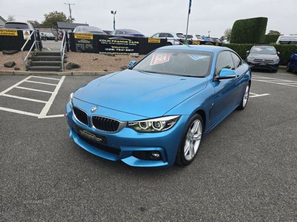 BMW 4-Series Coupe, Diesel, 2019, Blue