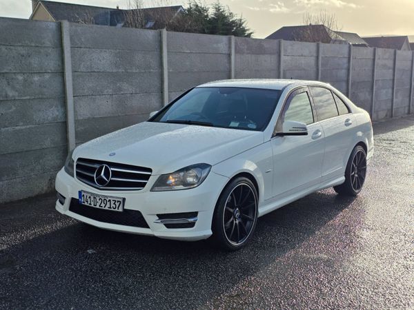 Mercedes-Benz C-Class Saloon, Diesel, 2014, White