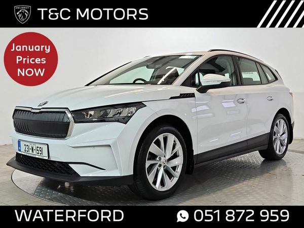 Skoda Enyaq SUV, Electric, 2023, White