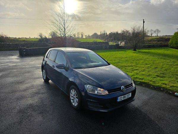 Volkswagen Golf Hatchback, Diesel, 2013, Blue