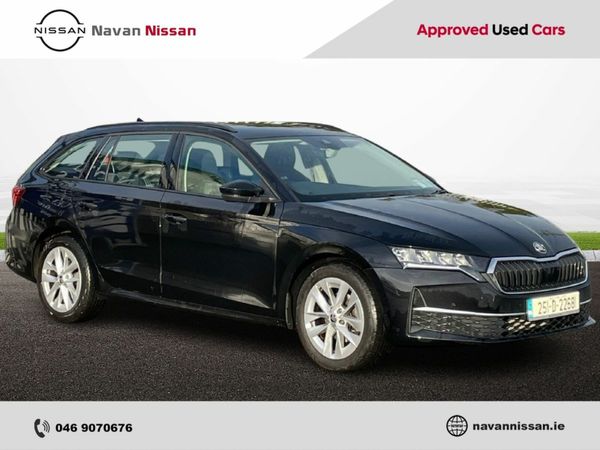 Skoda Octavia Estate, Petrol, 2025, Black