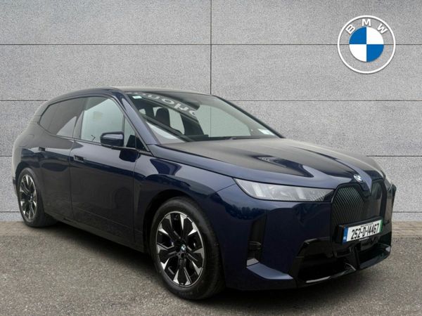 BMW iX SUV, Electric, 2025, Blue