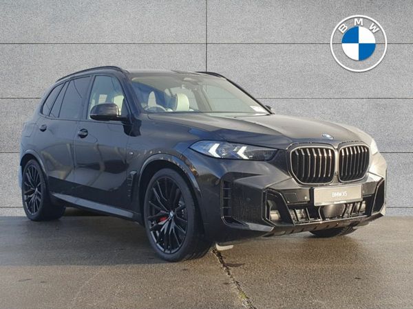 BMW X5 SUV, Petrol Plug-in Hybrid, 2025, Black