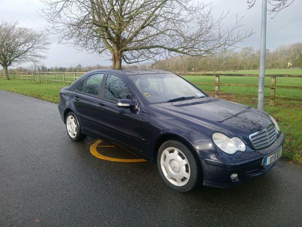 Mercedes-Benz C-Class Saloon, Petrol, 2007, Blue