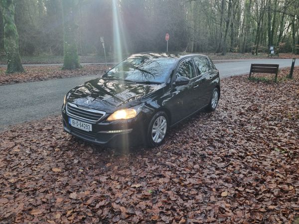 Peugeot 308 Hatchback, Diesel, 2016, Black