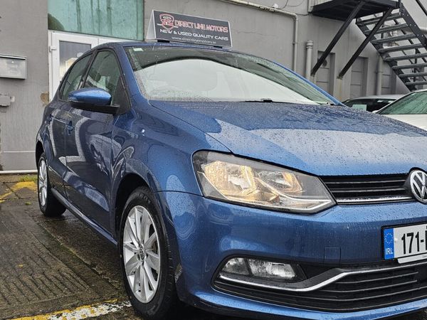 Volkswagen Polo Hatchback, Petrol, 2017, Blue