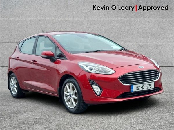 Ford Fiesta Hatchback, Petrol, 2019, Red