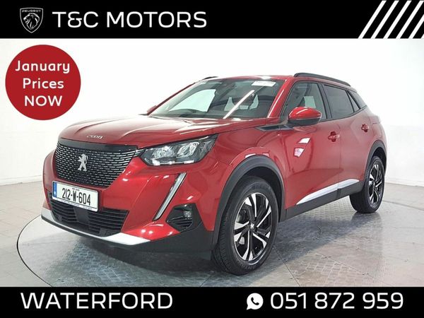 Peugeot 2008 SUV, Petrol, 2021, Red
