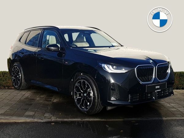 BMW X3 SUV, Petrol Plug-in Hybrid, 2026, Black