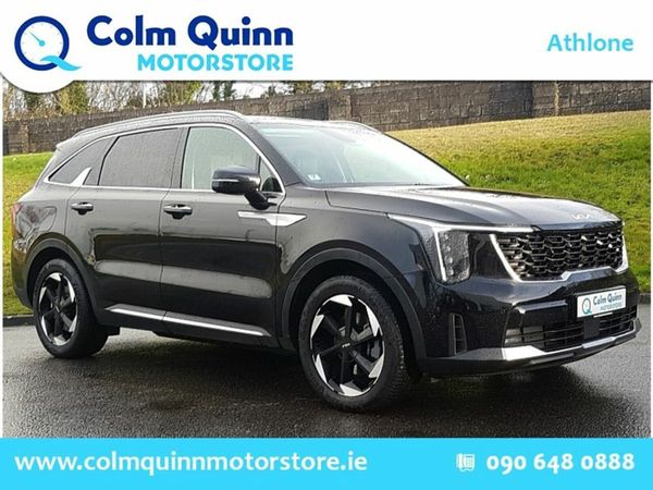 Kia Sorento SUV, Petrol Plug-in Hybrid, 2024, Black