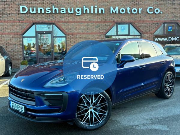 Porsche Macan SUV, Petrol, 2022, Blue