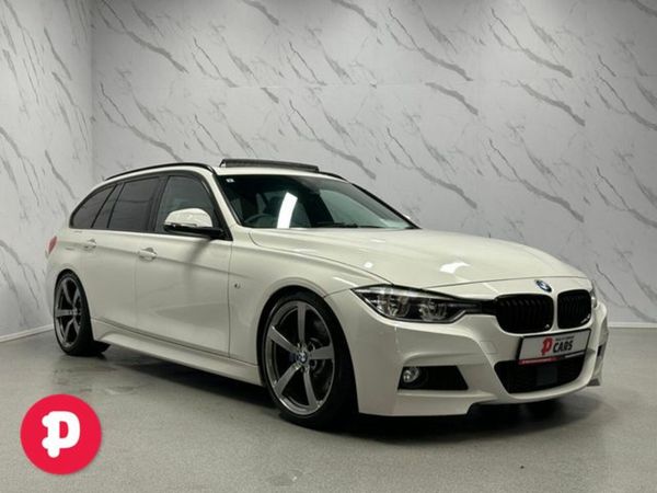 BMW 3-Series Estate, Diesel, 2017, White