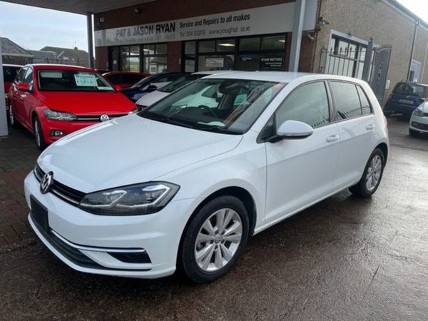 Volkswagen Golf Hatchback, Petrol, 2018, White