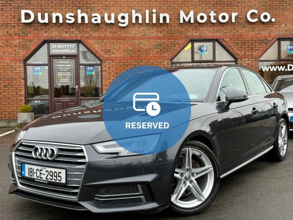 Audi A4 Saloon, Diesel, 2018, Grey