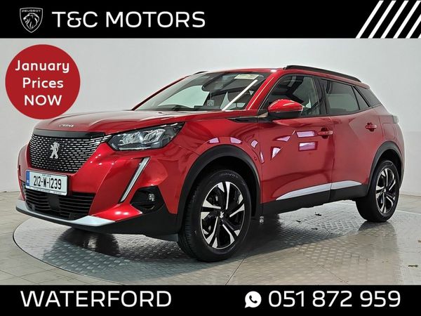 Peugeot 2008 SUV, Petrol, 2021, Red