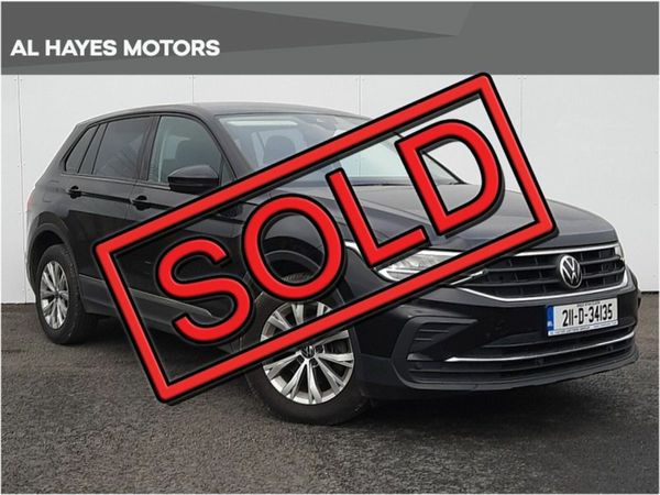 Volkswagen Tiguan SUV, Diesel, 2021, Black