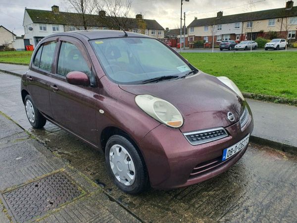 Nissan March Hatchback, Petrol, 2008, Red