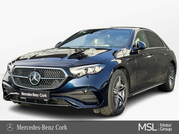 Mercedes-Benz E-Class Saloon, Petrol Hybrid, 2026, Blue