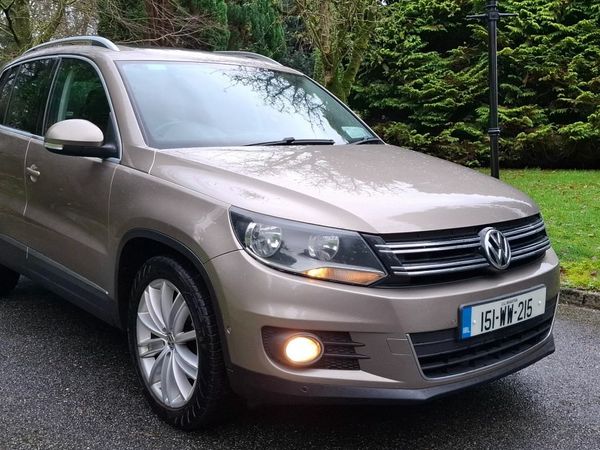 Volkswagen Tiguan SUV, Diesel, 2015, Brown
