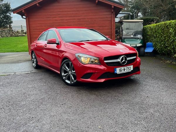 Mercedes-Benz CLA Saloon, Petrol, 2016, Red