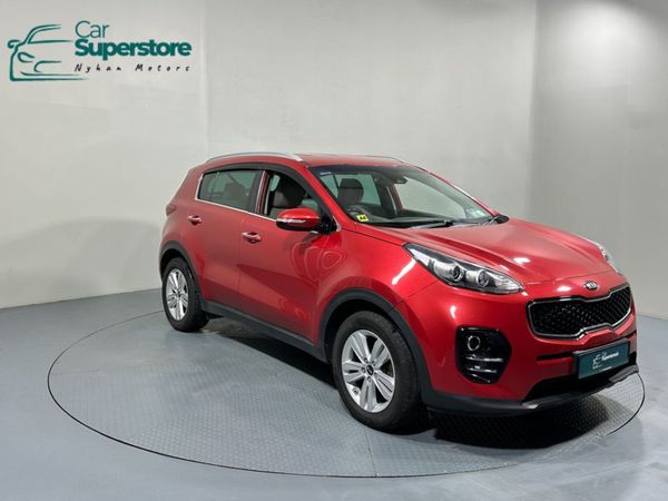 Kia Sportage SUV, Diesel, 2018, Red