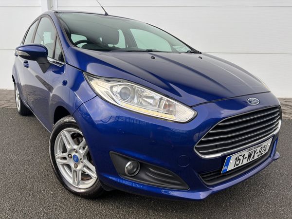 Ford Fiesta Hatchback, Petrol, 2015, Blue