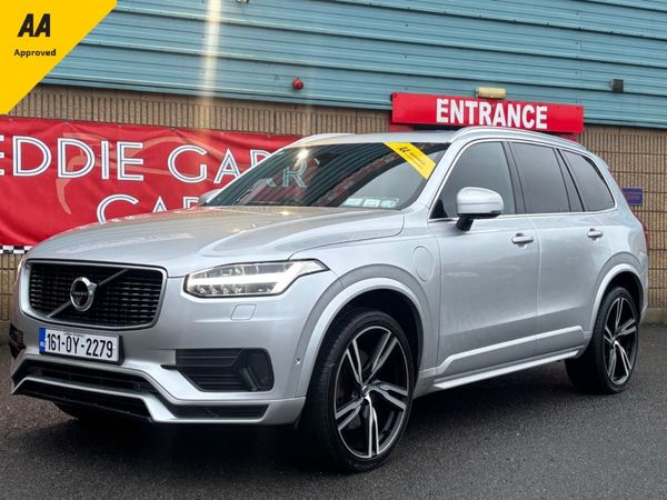 Volvo XC90 SUV, Petrol Plug-in Hybrid, 2016, Silver