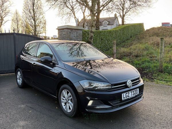 Volkswagen Polo Hatchback, Petrol, 2018, Black