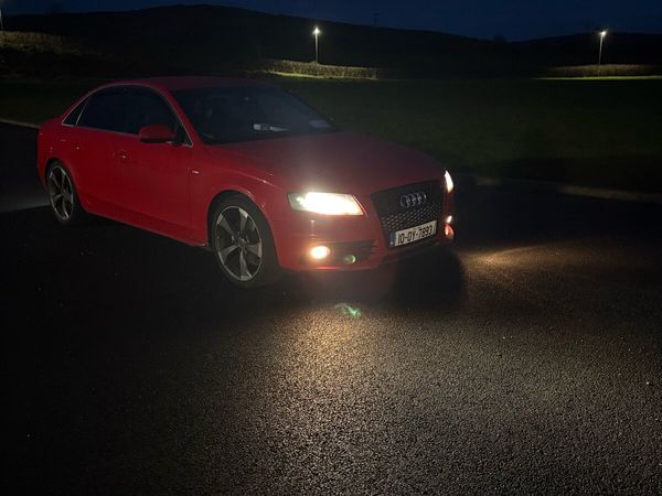 Audi A4 Saloon, Diesel, 2010, Red