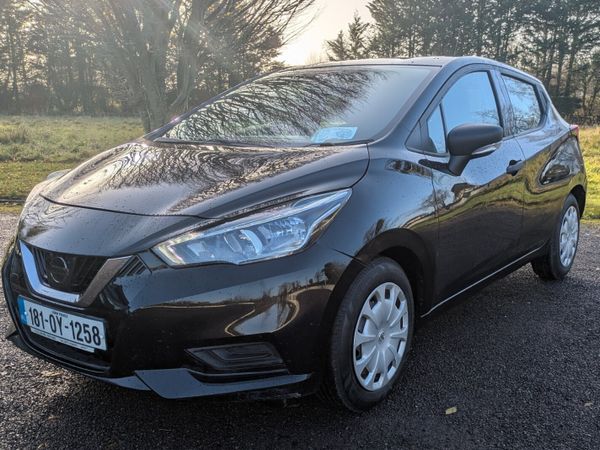 Nissan Micra Hatchback, Petrol, 2018, Black