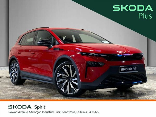 Skoda Elroq Hatchback, Electric, 2025, Red