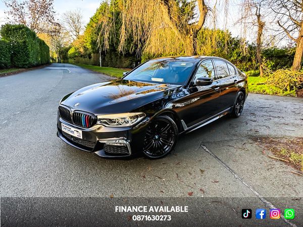 BMW 5-Series Saloon, Diesel, 2018, Black