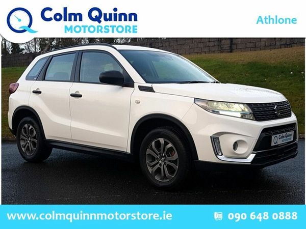Suzuki Vitara SUV, Petrol Hybrid, 2023, White