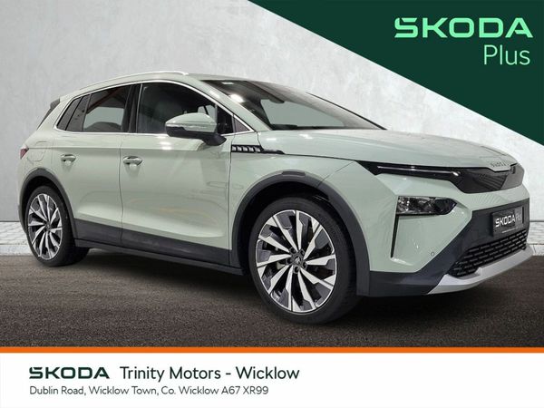 Skoda Elroq SUV, Electric, 2025, Green