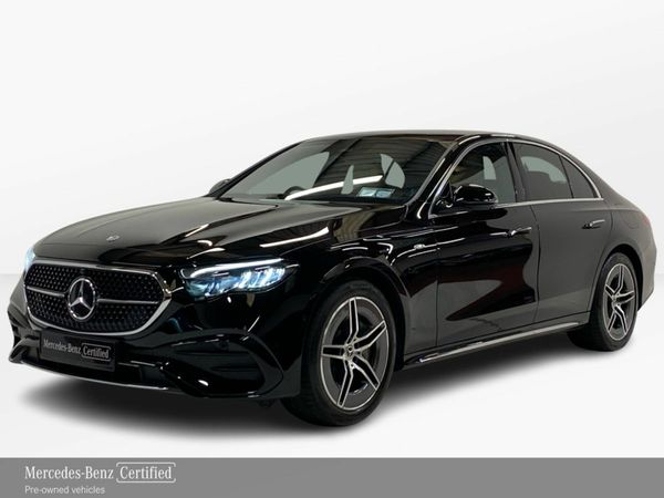 Mercedes-Benz E-Class Saloon, Diesel Plug-in Hybrid, 2025, Black