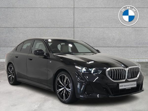 BMW 5-Series Saloon, Petrol, 2025, Black
