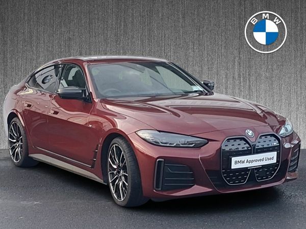 BMW i4 Saloon, Electric, 2023, Red