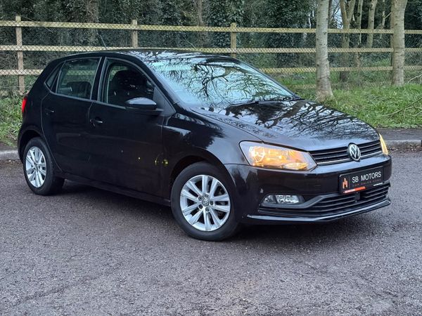Volkswagen Polo Hatchback, Diesel, 2016, Black