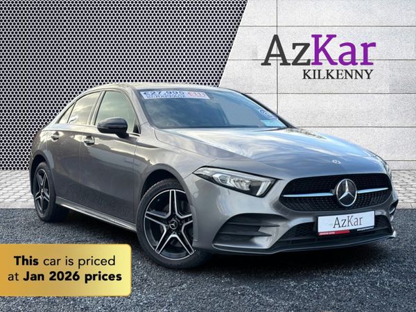 Mercedes-Benz A-Class Saloon, Petrol Plug-in Hybrid, 2021, Grey