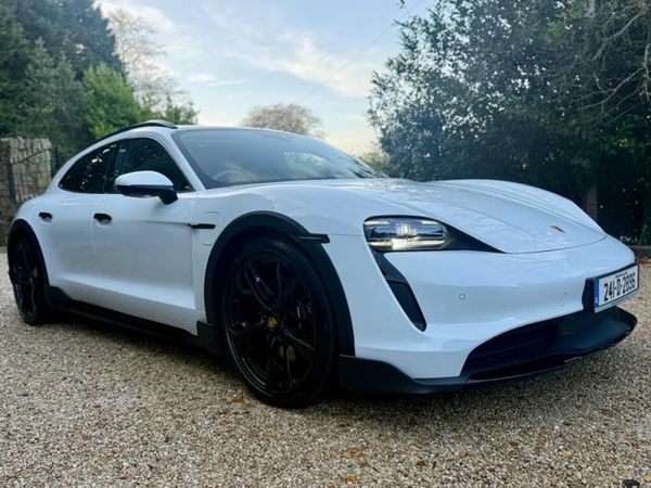 Porsche Taycan Estate, Electric, 2024, White