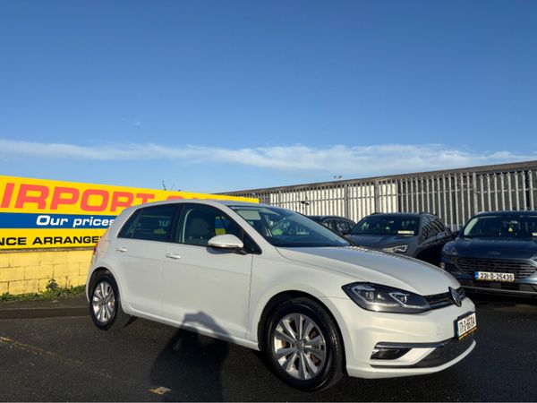 Volkswagen Golf Hatchback, Petrol, 2017, White