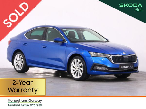 Skoda Octavia Saloon, Diesel, 2023, Blue