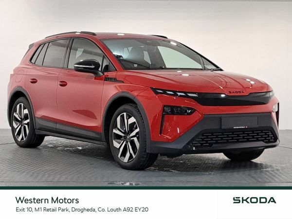 Skoda Elroq SUV, Electric, 2025, Red
